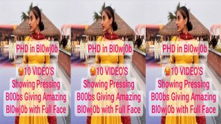 Indian GF PHD In Blowjob Boobs – Giving Amazing Mms Watch
